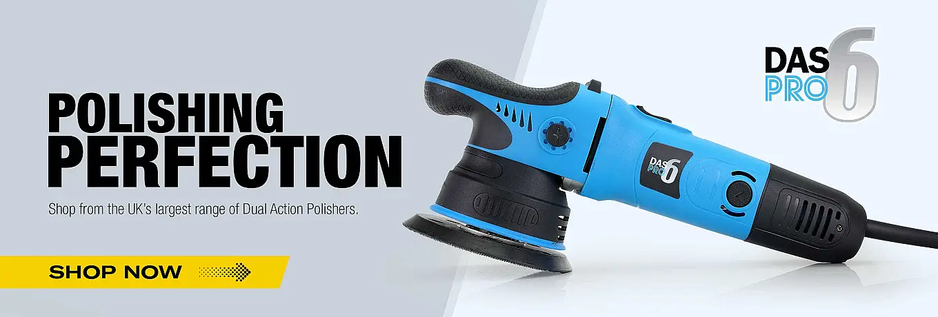 DAS-6 Pro dual action polisher campaign